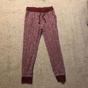 Red Joggers